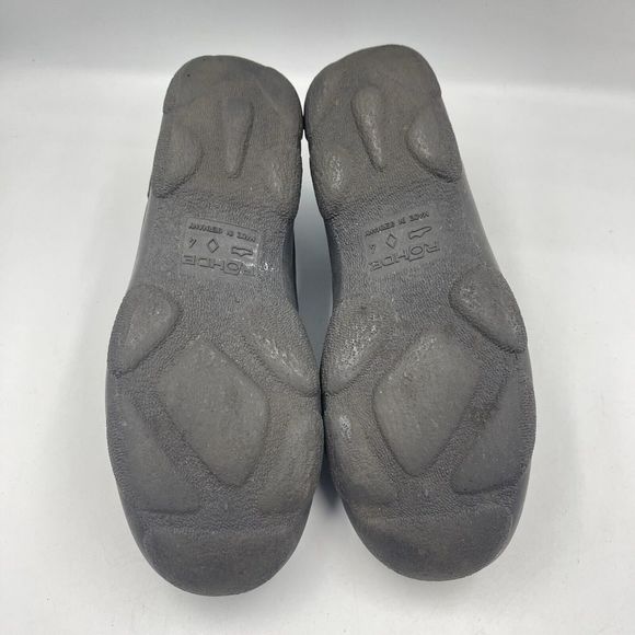 Rohde Womens Gray Leather Loafer Flat US 5 UK 4 EU 37 - Picture 7 of 16